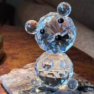 Rare Swarovski Crystal Mouse Figurine